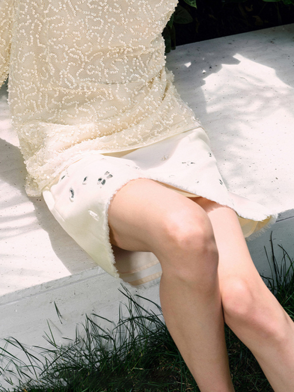 Suknja, jednobojna, poliester, bez glađenja, retro stil