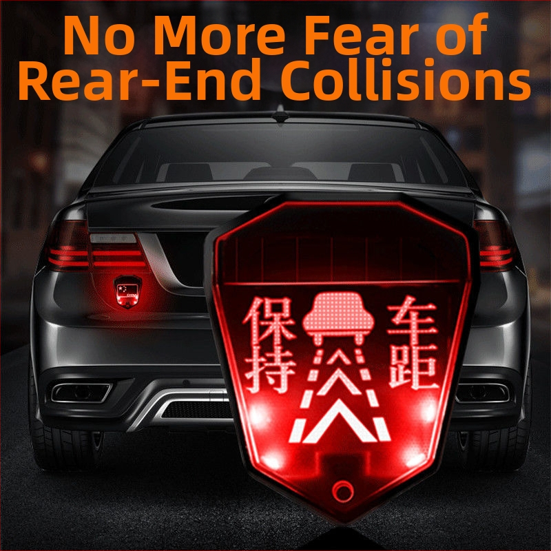 Solárne LED zadné varovné svetlo — 1000 lm, 3V, 0,2W, životnosť 50 000 h