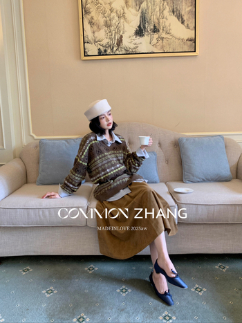 Suknja – široka A-linija, srednja duljina, elegantan uredski stil, poliestar 95%+, Zima 2025