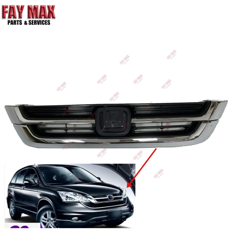 Sklop grilje dovoda zraka za Honda CR-V 2010+ (OE 71121-SWN-H11) ABS plastika, ugradnja na prednji branik