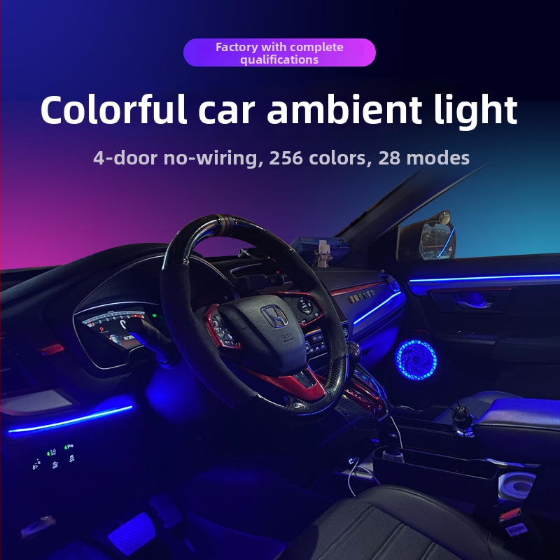 KM01 LED ambientné svetlo do auta, pre celé auto, 12V, 5A