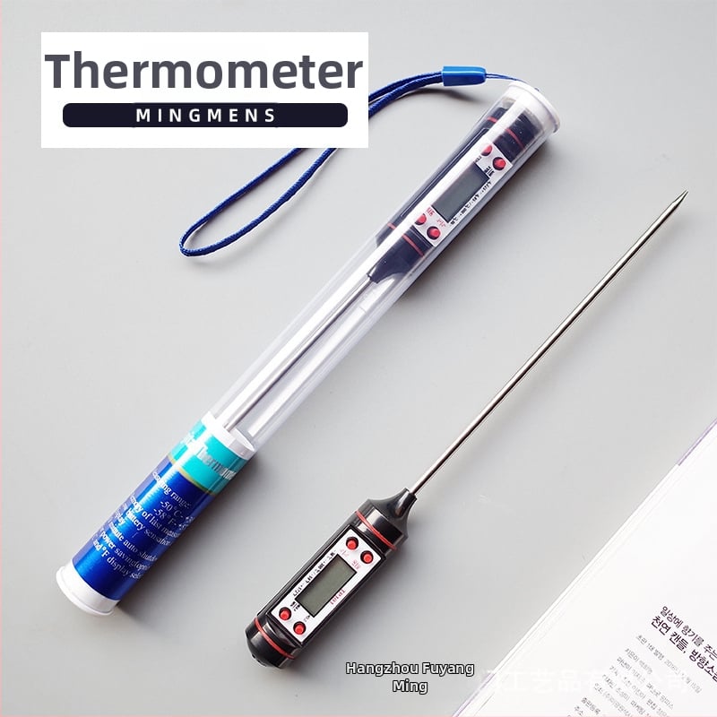 Дигитален термометър със сонда за домашна кухня, ръчна изработка, модел TP101, форма: инопланетна