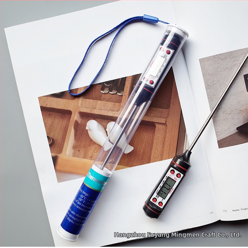 Дигитален термометър със сонда за домашна кухня, ръчна изработка, модел TP101, форма: инопланетна