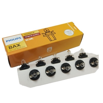 Philips 12V 1.2W автомобилно осветление за приборния панел, модел 12598, халоген, база CP