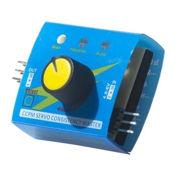 Δοκιμαστής σερβο και ESC για μοντέλα αεροπλάνων με ένδειξη τριών LED