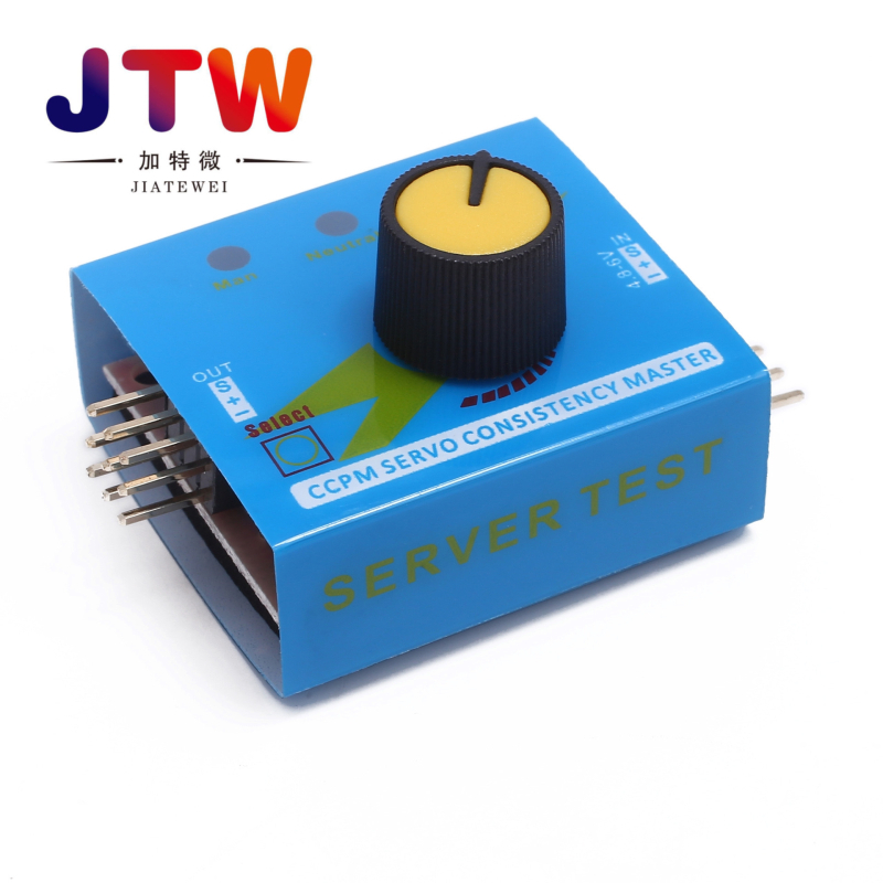 Δοκιμαστής σερβο και ESC για μοντέλα αεροπλάνων με ένδειξη τριών LED