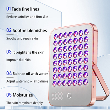 Μάσκα ομορφιάς με φωτοθεραπεία – φως πολυφάσματος για ανάπλαση και λάμψη δέρματος, τροφοδοσία μέσω πρίζας, μοντέλο Lyzm2026, έκδοση 2024