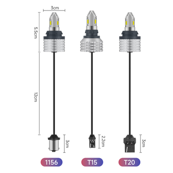 LED zadnja svjetiljka za automobil T15 1156 7440 – 15W, 12–36V, 1.2A, 50.000 h, univerzalno