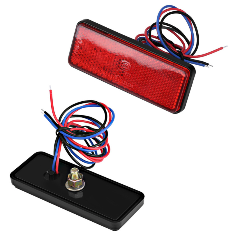 Motocikl LED stražnje svjetlo, 24LED reflektor, 12V, 2.4W, 5050 LED, 35000K
