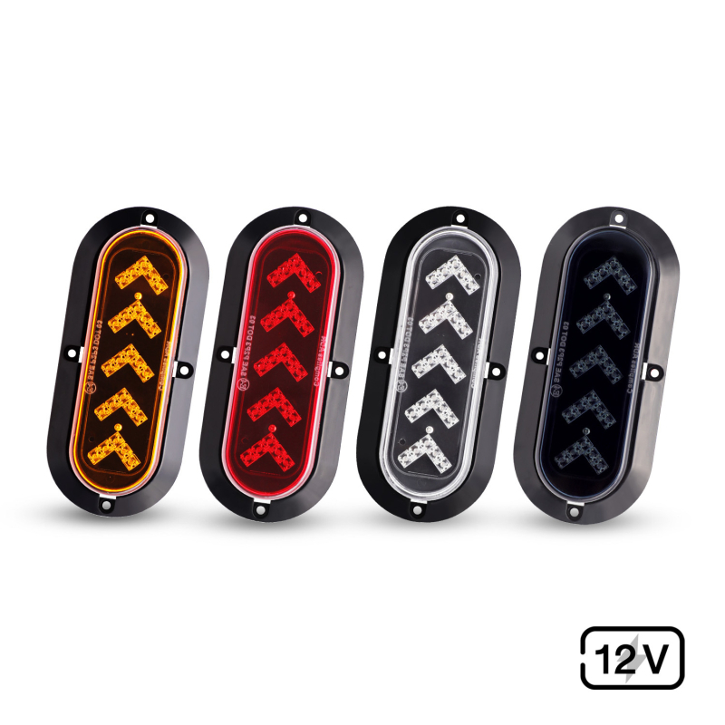 LED stražnje svjetlo, model 25LED, 12V, 1.2W, 2000 lm, 6000K, PC+ABS