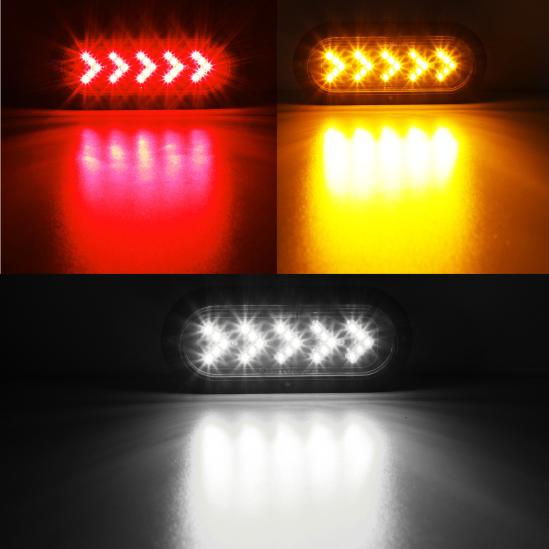 LED stražnje svjetlo, model 25LED, 12V, 1.2W, 2000 lm, 6000K, PC+ABS