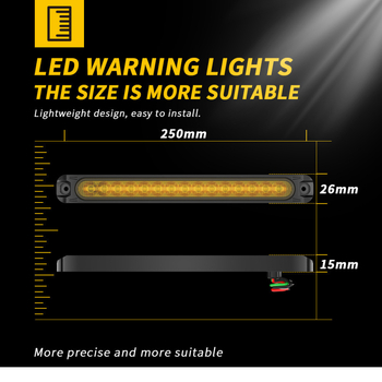 LED stražnje svjetlo, model 15LED, 15W, 12-24V, vijek trajanja 50.000 h