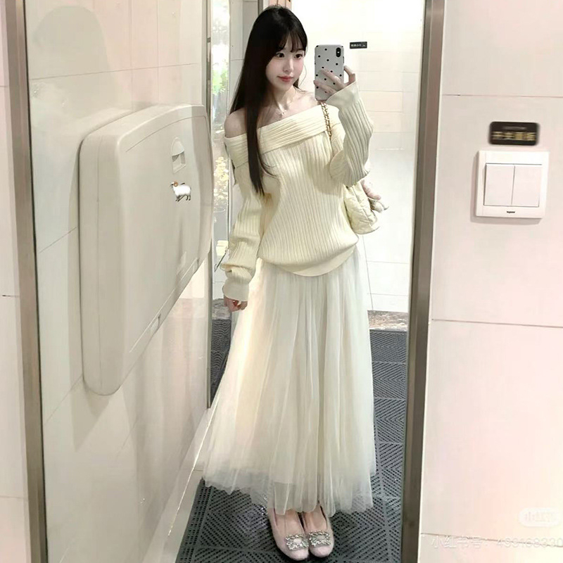 Duga puffasta suknja s 3D uzorkom, Spandex tkanina, bez glačanja, jesen 2025