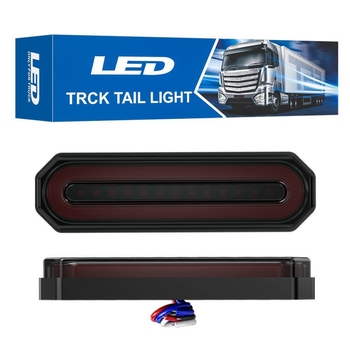 LED stražnja svjetiljka za kamione, model 45LED, 12-24V, bočna upozoravajuća svjetiljka
