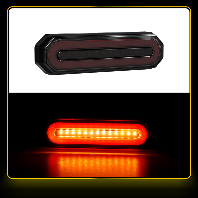 LED stražnja svjetiljka za kamione, model 45LED, 12-24V, bočna upozoravajuća svjetiljka