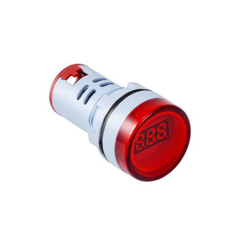 AD16-22DSV első generációs feszültség-típusú kör alakú digitális voltmérő jelzőfénnyel