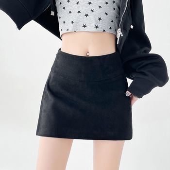 Mini suknja s A-linijom, poliester, mikroelastičnost, proljeće 2025