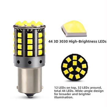 LED svjetlo za kočnice automobila, s 3030 LED-ima, 20-22W, 12-24V, kompatibilno s 1156/1157/7443/7440/3157/3156, 2000 lm