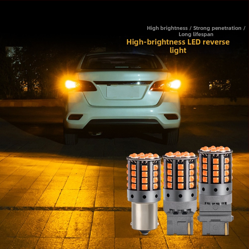 LED svjetlo za kočnice automobila, s 3030 LED-ima, 20-22W, 12-24V, kompatibilno s 1156/1157/7443/7440/3157/3156, 2000 lm