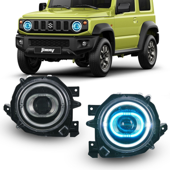 Prednja auto svjetla WY-H-02 za Suzuki Jimny 2015-2022, LED, ABS+akril