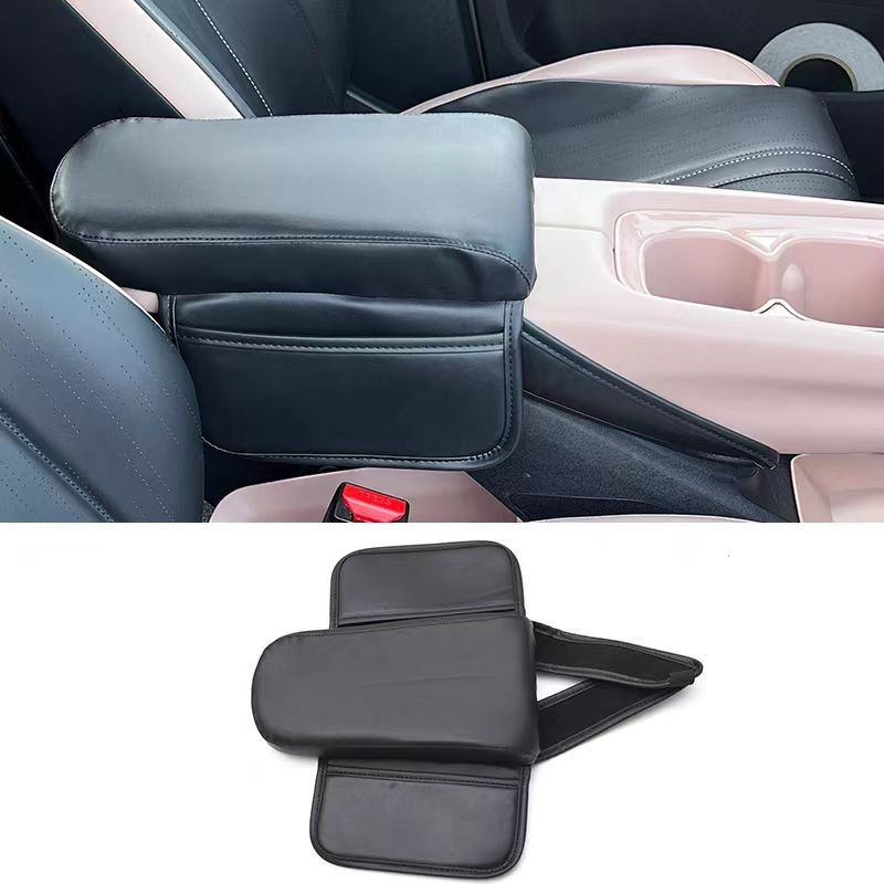 Kožni podizački jastučić za naslon za ruku u srednjoj konzoli, BYD Seagull, kompatibilan s modelom, marka Fatiir, prilagodljiv.