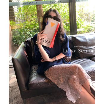 Ženska A-linijska suknja od chenille materijala, mikroelastična, proljeće 2026, stil Royal Sister Wind