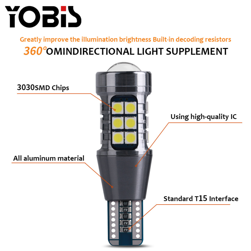 LED stražnje svjetlo T15-3030-27, 6.36W, 12V, 1620LM