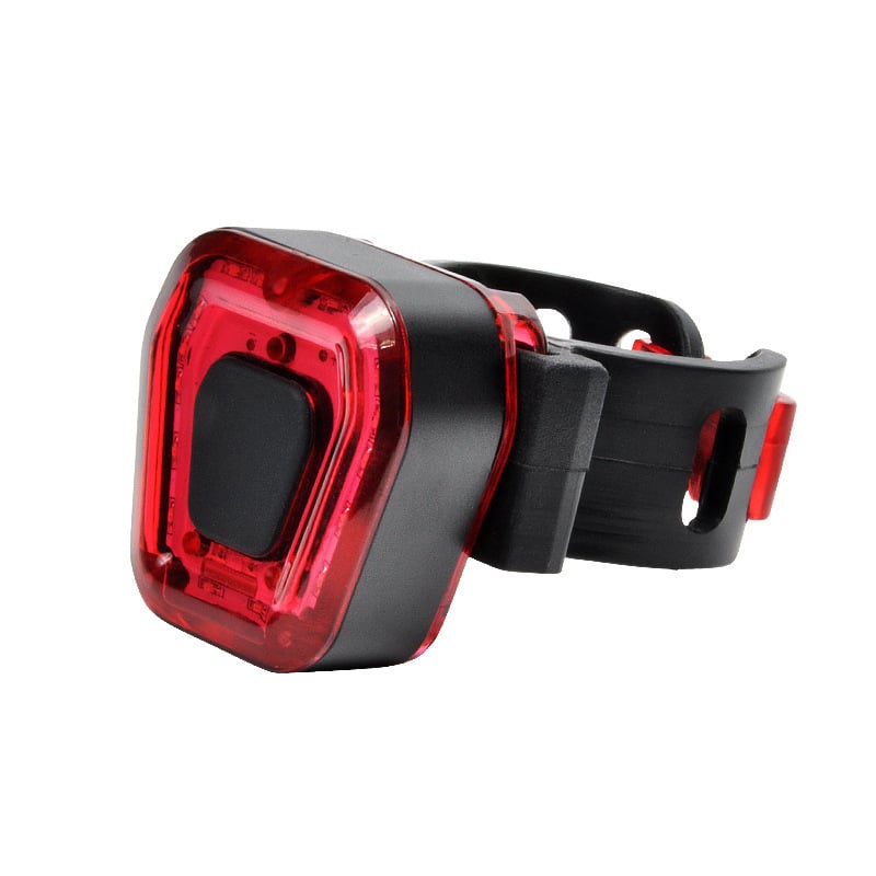 Kerékpár hátsó lámpa USB – éjszakai vezetéshez, biztonsági figyelmeztetés, kompatibilis mountain bike-kel, Shenyu