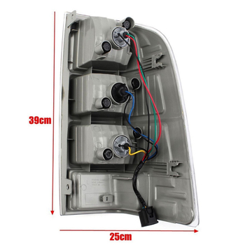 Ford Ranger 2008–2011 Задна светлина, лява и дясна – корпус на светлината и капак на стоп/обратна светлина