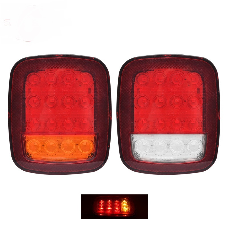 Dvobojno LED stražnje svjetlo za prikolicu, 12/24V, 1000LM
