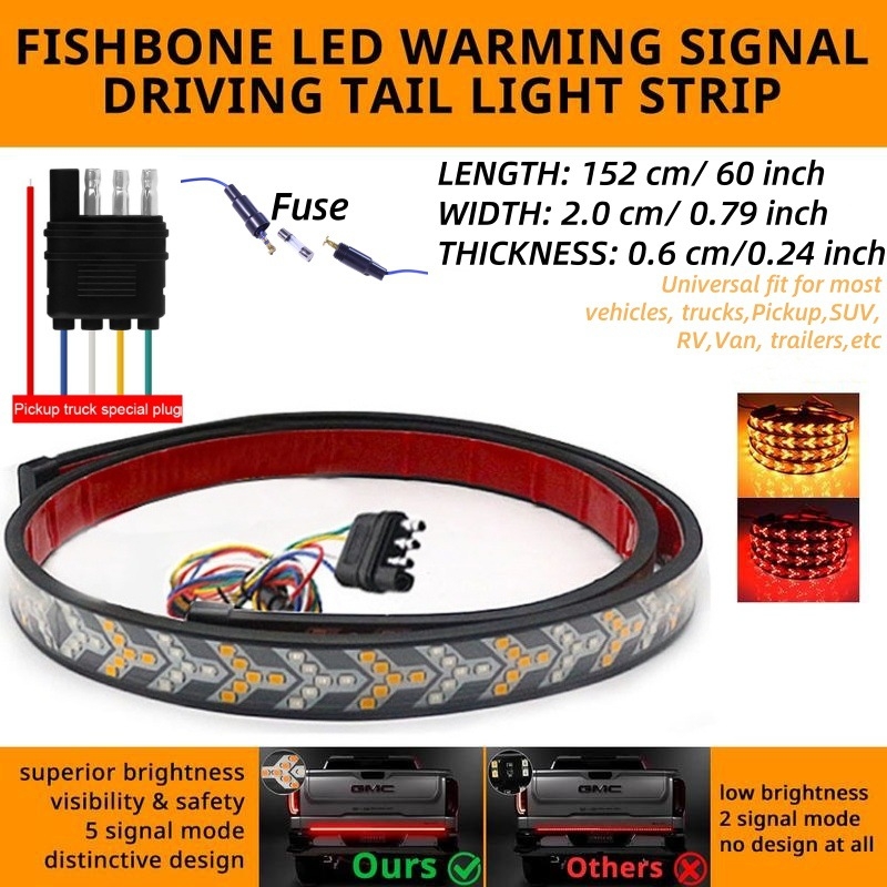 LED stražnje svjetlo za pickup BX-PKYGD0001, 8W, 12-16V, 3500 lm
