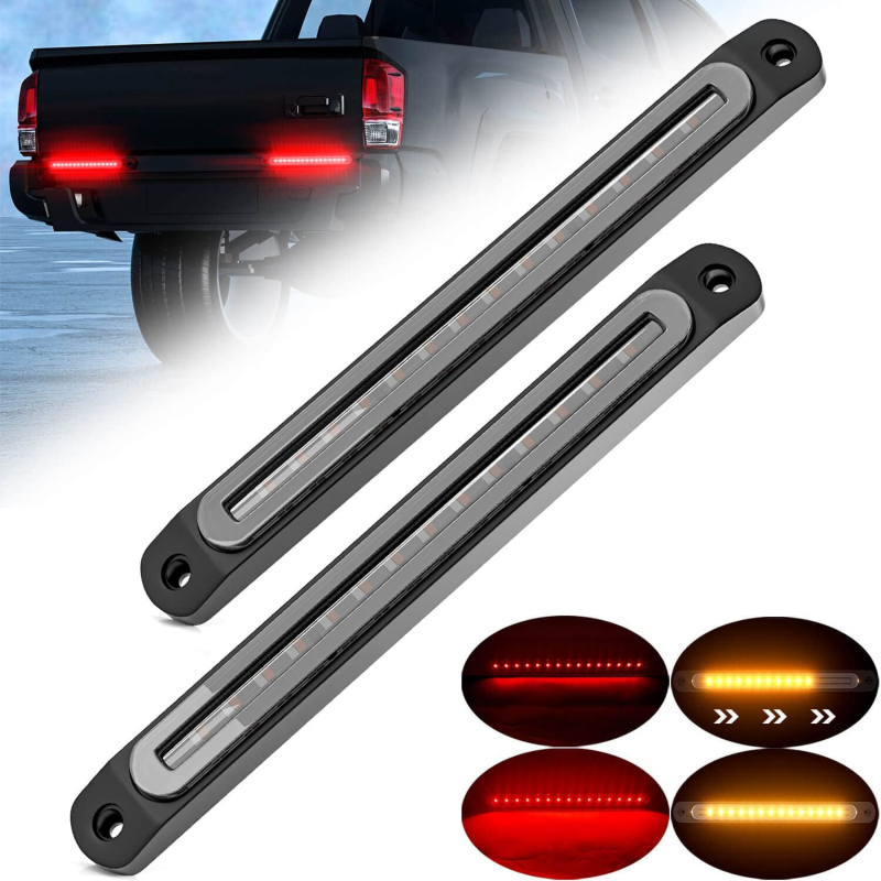 LED stražnje svjetlo za automobil – Spotlight s tekućom vodom, 12-24V, 3030LED, 5000lm