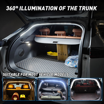 Senzorsko svjetlo za prtljažnik automobila, univerzalni model, 12V, 5W, 1100 lm, 6500K