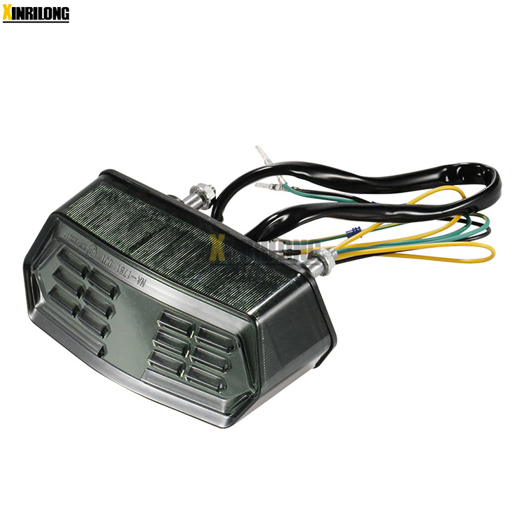 Zadnje svjetlo za motor HP-W102, LED 6W, 12V, kompatibilno MSX125/CB650/CTX700