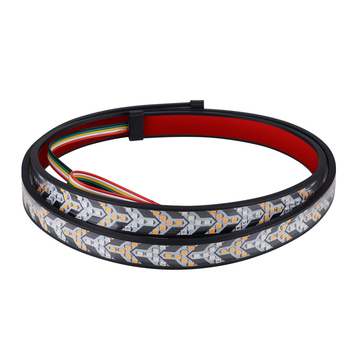 LED stražnja svjetla za automobile i kamione, dizajn riblje kosti, 12-24V, svjetlo za kočnicu, pokazivač smjera i svjetlo upozorenja