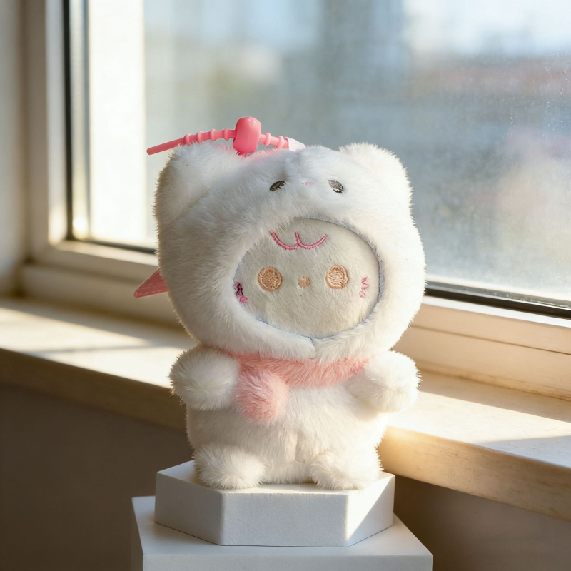 Xinfeng Плюшена снежен човек кукла — висококачествен плюш, пълнеж PP памук, персонализация чрез мостри