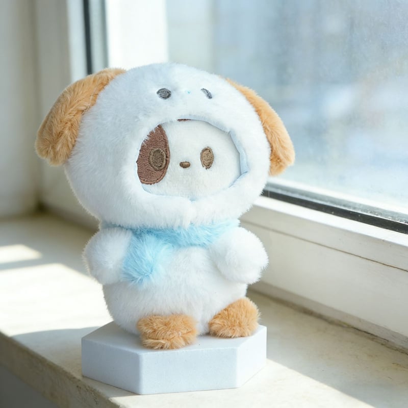 Xinfeng Плюшена снежен човек кукла — висококачествен плюш, пълнеж PP памук, персонализация чрез мостри