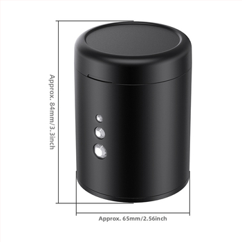 Τασάκι αυτοκινήτου με καπάκι και LED φως, πλαστικό, μοντέλο SD-1204, 113 g, για οικιακή και αυτοκινητική χρήση, δυνατότητα εξατομίκευσης