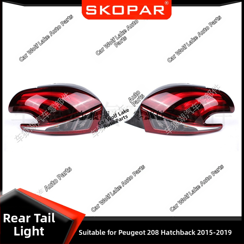 LED stražnje svjetlo za Peugeot 208 Hatchback 2015–2019