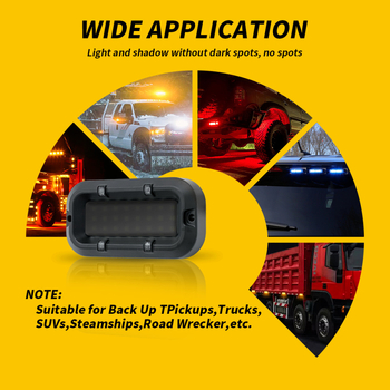 MD-28 LED stražnje svjetlo – 2.8W, 12-24V, 280LM, aluminij+LED