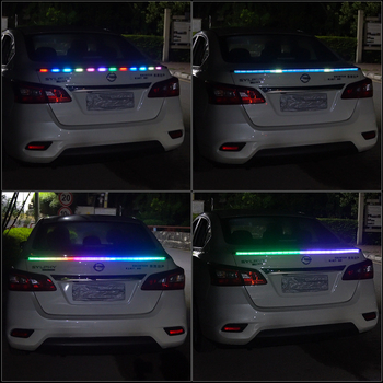 Szénszálas hátsó szárny LED-es autólámpa — LED, 12V, 6W, 500 lm, élettartam 30 000 óra