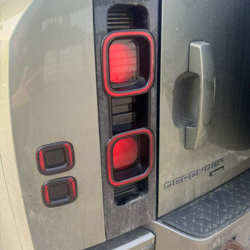 Aksesorij stražnjeg svjetla Land Rover Defender D58, ABS, Hebang, kompatibilan s Defender 20–25
