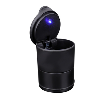 Τασάκι αυτοκινήτου με LED νυχτερινό φως, μοντέλο 4S, πλαστικό, Little family