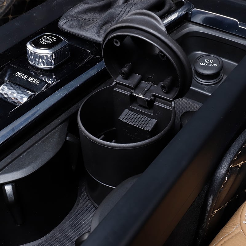 Τασάκι αυτοκινήτου με LED νυχτερινό φως, μοντέλο 4S, πλαστικό, Little family