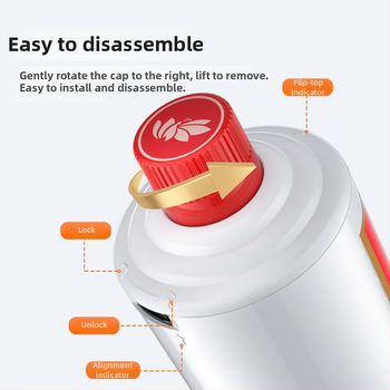 Πολυλειτουργικό τασάκι αυτοκινήτου με κάλυμμα και φως, πλαστικό, 270 g, μοντέλο Wine bottle ashtray, μάρκα Dpaul, καθολικό για σπίτι και αυτοκίνητο