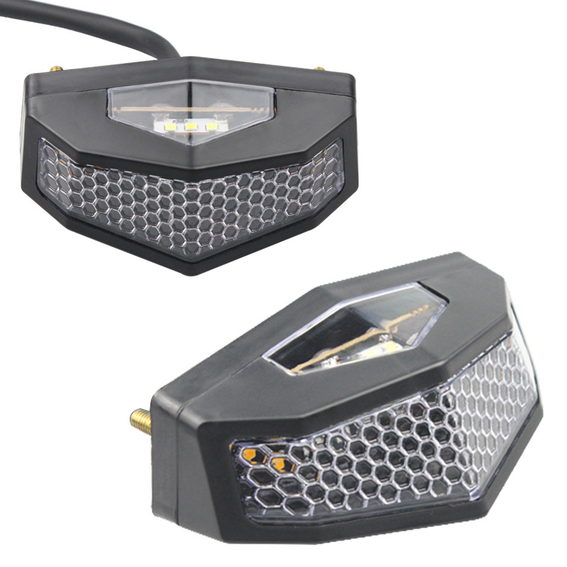 LJ LED stražnja svjetla za motocikl, LED višefunkcionalno stražnje svjetlo, 12V, 3W