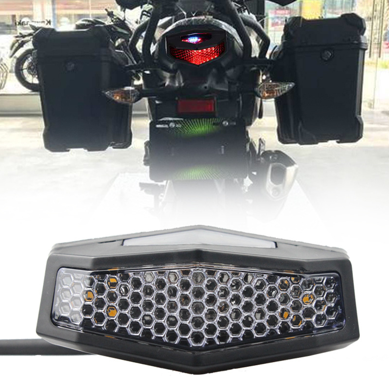 LJ LED stražnja svjetla za motocikl, LED višefunkcionalno stražnje svjetlo, 12V, 3W