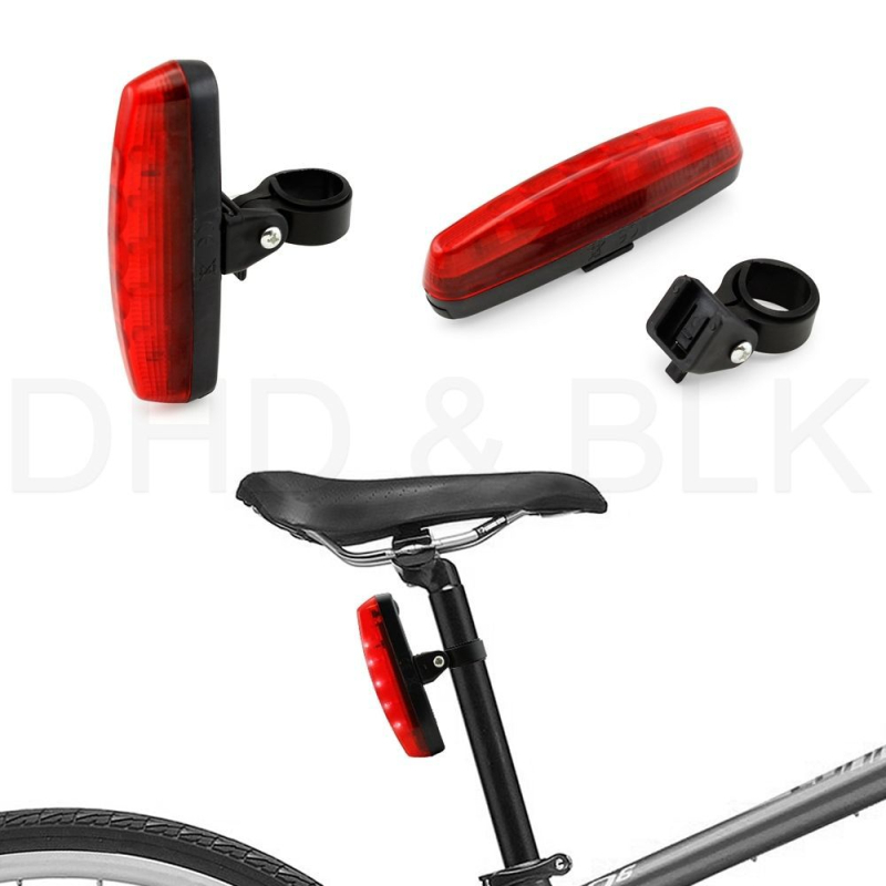 ETA BIKE 5-LED stražnja svjetiljka za bicikl, 4-stupanjsko treptanje, 8 načina, visoka svjetlina, vodootporno