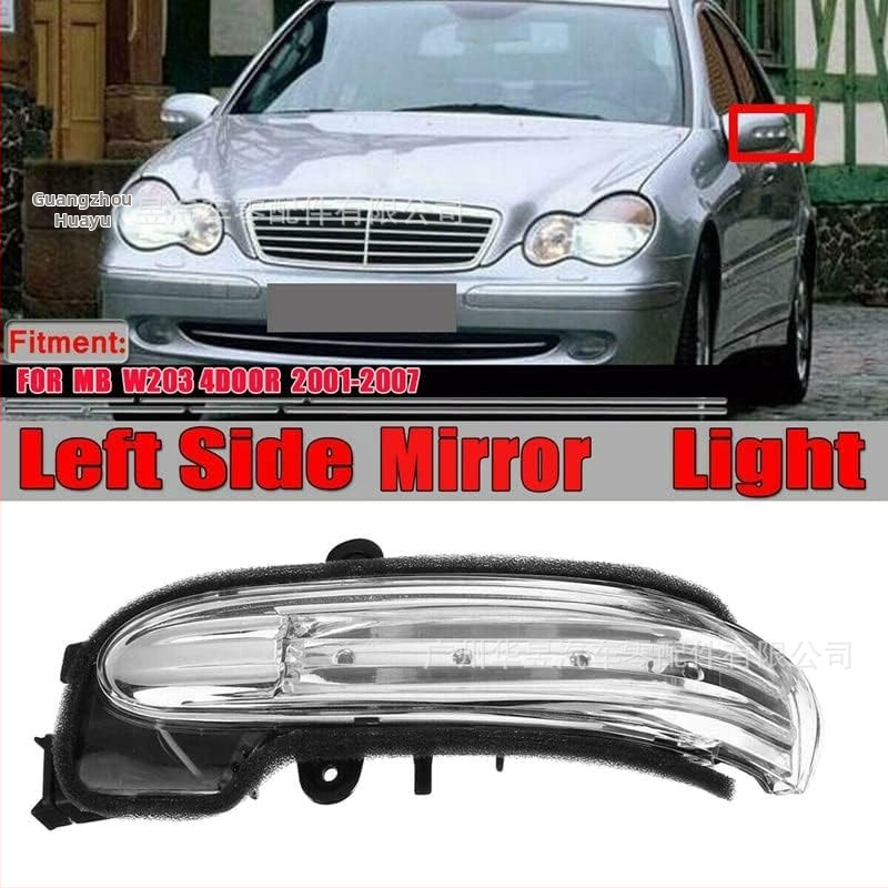 LED smerovka pre spätné zrkadlo Mercedes-Benz C trieda W203 (A2038201521/A2038201621)
