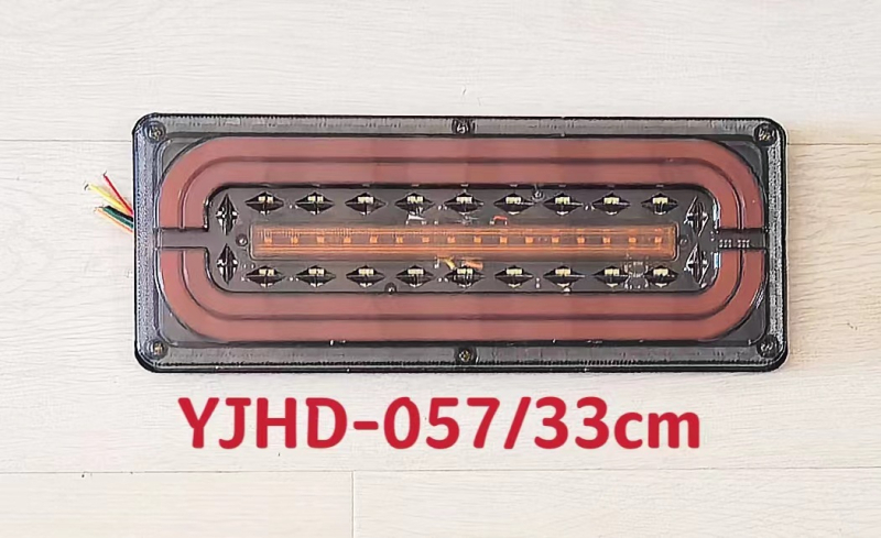 LED stražnja svjetla za auto i kamion — Model YJHD057, 24V, 21.6W, 4000 lm, 0.9A